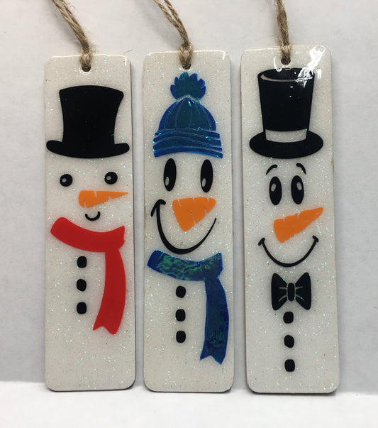 Long Snowmen Set of 3