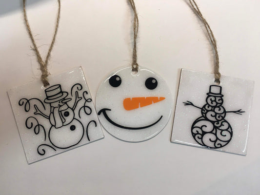 Snowman set of 3